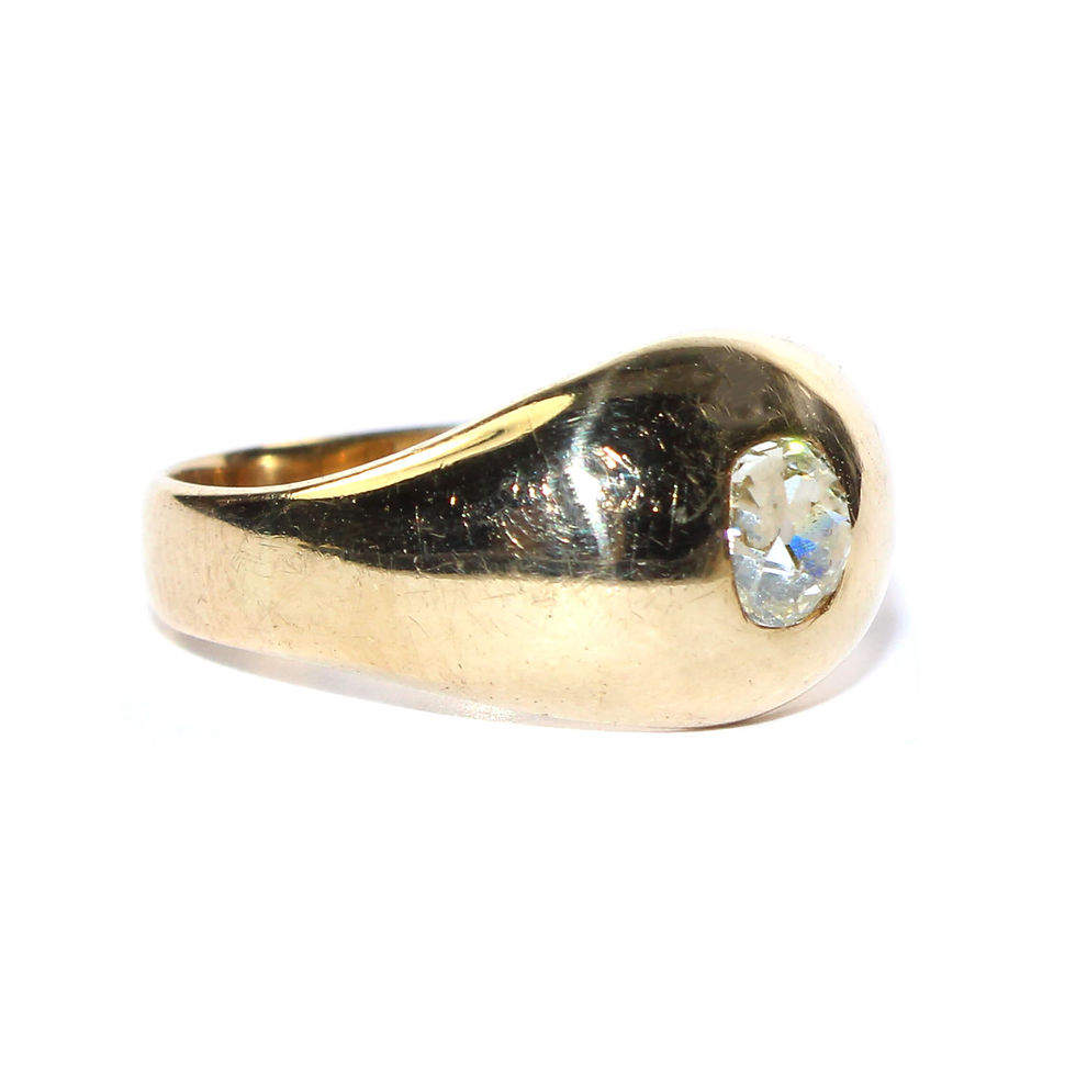 Diamond bombé Ring