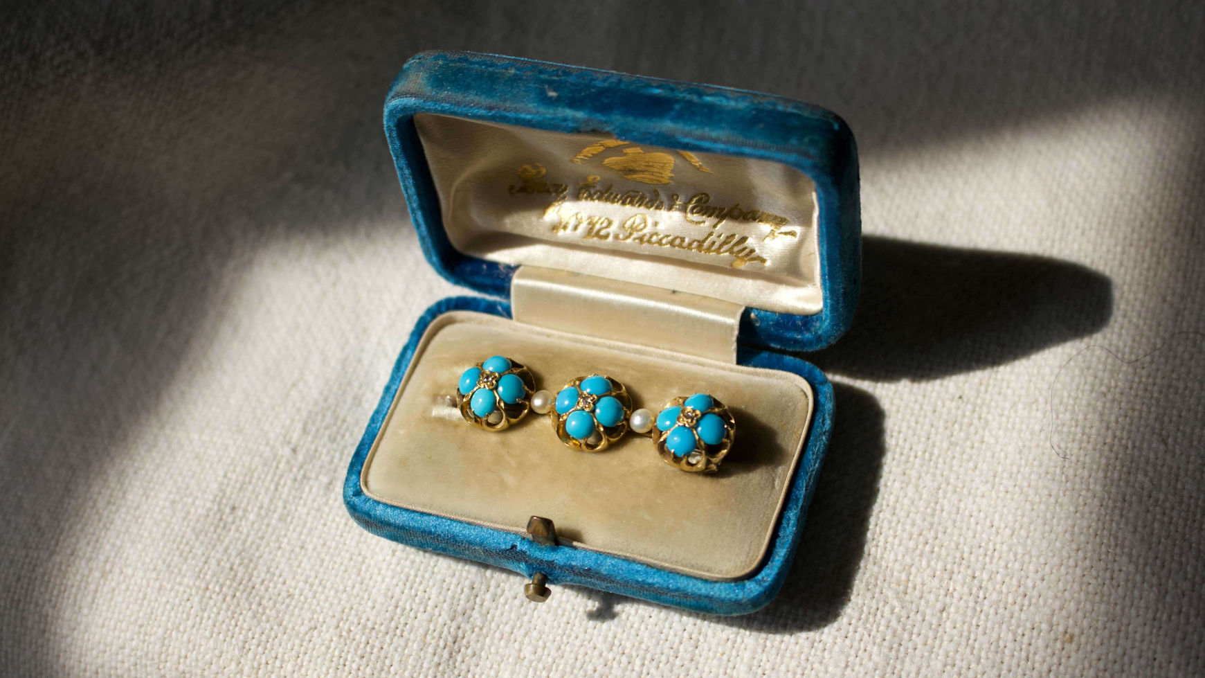 Victorian Turquoise Brooch