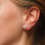 Art Deco Diamond Solitaire Earrings