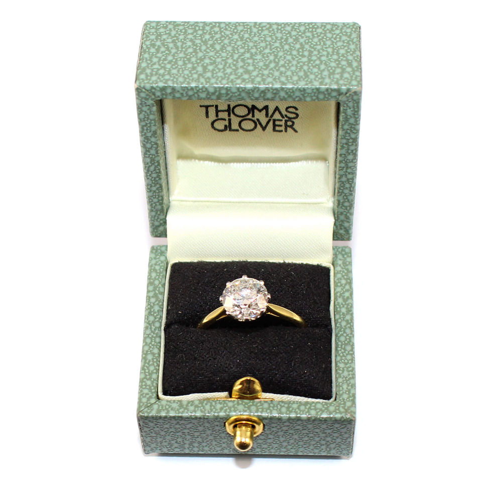 vintage diamond engagement ring