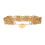 Thumbnail: Edwardian Gold Padlock Gate Bracelet