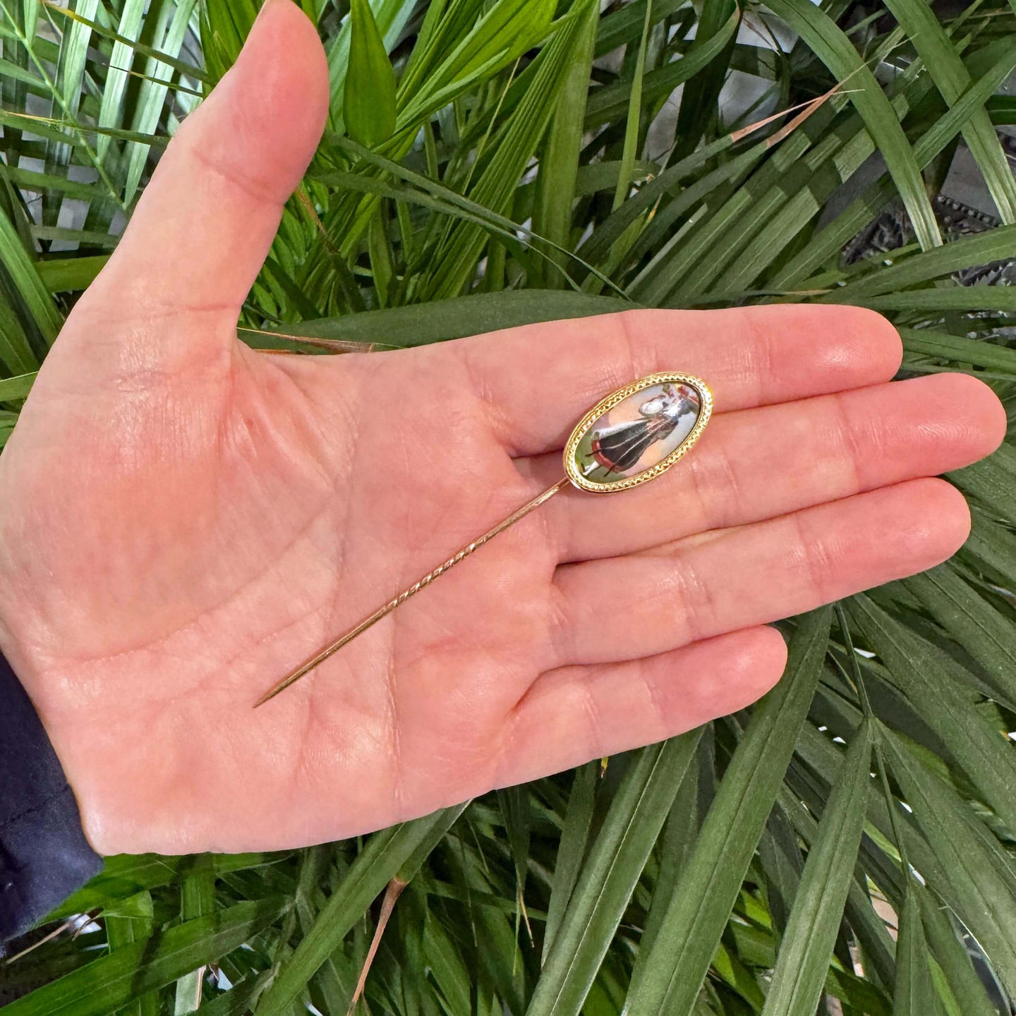 Grand Tour Swiss Enamel Pin UK