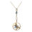 Thumbnail: Edwardian Aquamarine Butterfly Pendant