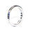 Thumbnail: Art Deco Sapphire & Diamond Eternity Ring