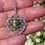 Thumbnail: Art Deco Black Opal Necklace