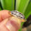 Thumbnail: antique diamond engagement ring