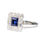Thumbnail: Art Deco Sapphire Ring