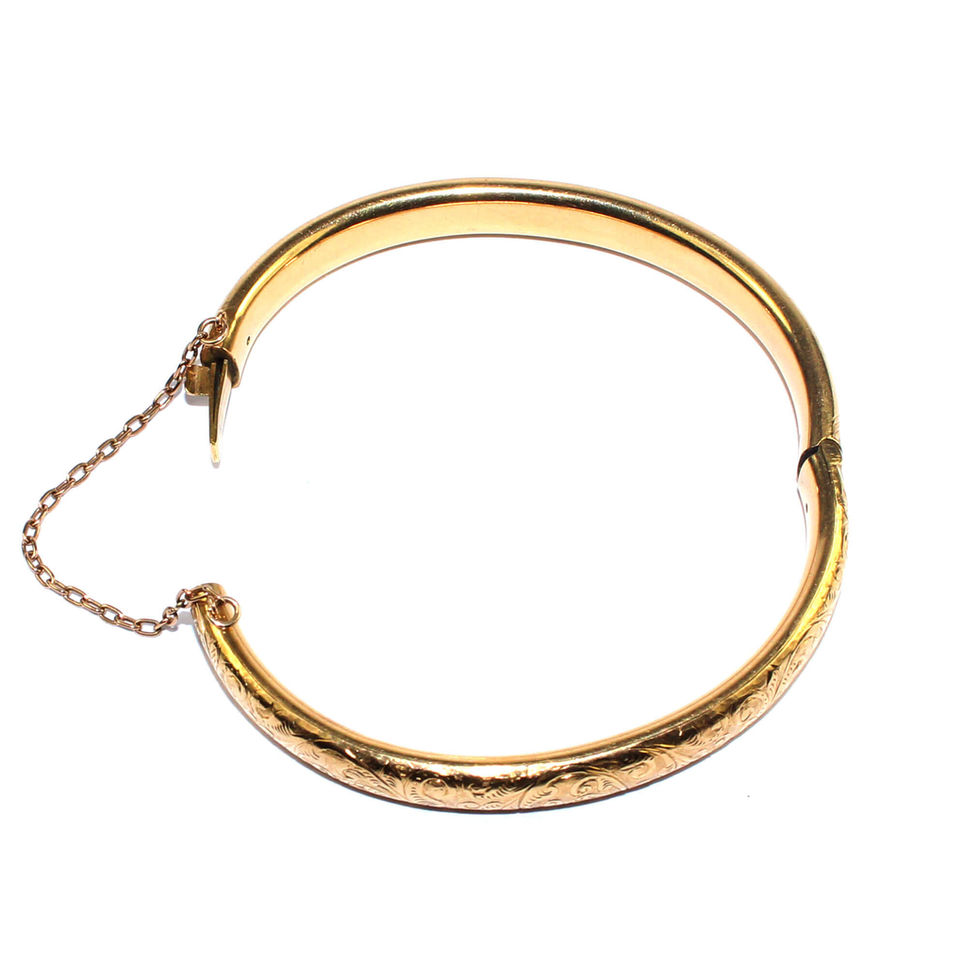 solid Gold Bangle UK