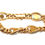 Thumbnail: Victorian Turquoise & Pearl Fancy Link Bracelet c.1900
