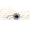 Thumbnail: Art Deco Sapphire & Diamond Pearl Clasp