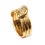 Thumbnail: Edwardian diamond snake ring