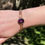 Thumbnail: Vintage Amethyst Bangle