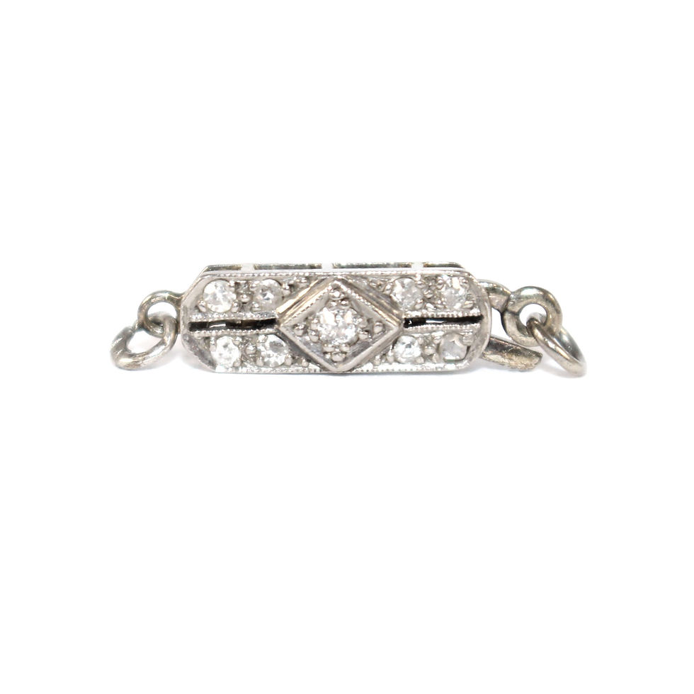 Art Deco Pearl Clasp