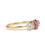 Thumbnail: Art Deco Pink Sapphire and Diamond Ring