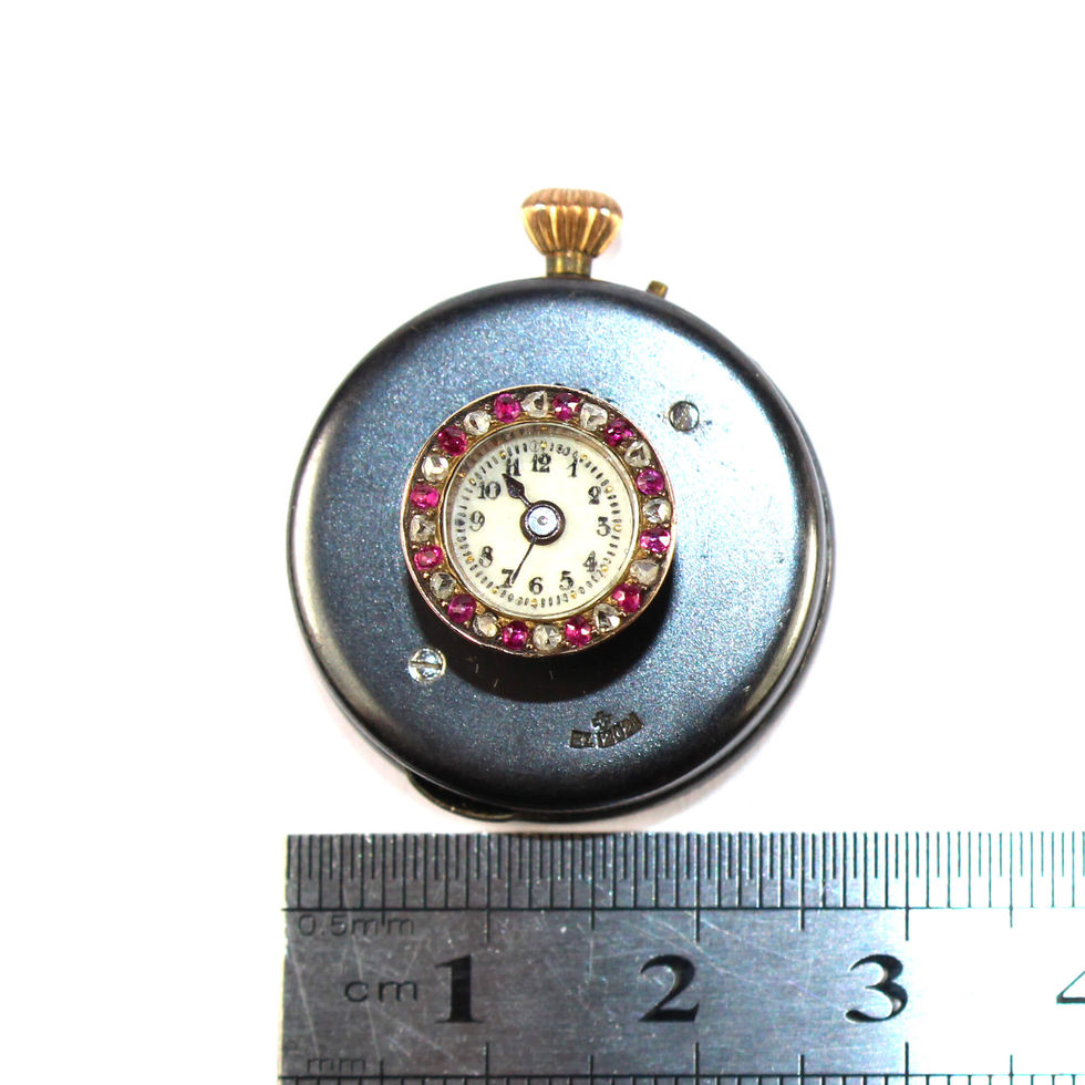 Antique Ruby & Diamond Watch UK