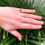 Thumbnail: sapphire & diamond 3 stone ring
