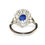 Thumbnail: Art Deco Halo Engagement Ring