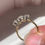 Thumbnail: Antique Diamond Engagement Ring