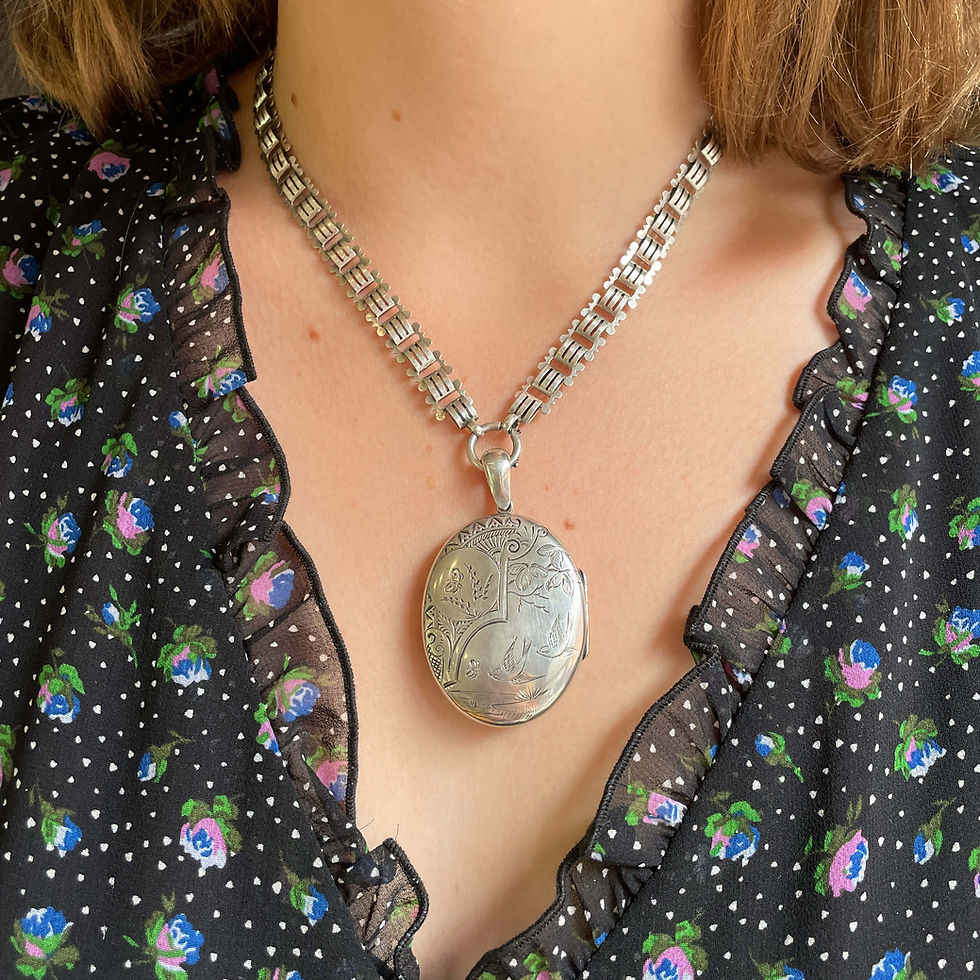Victorian Silver Locket