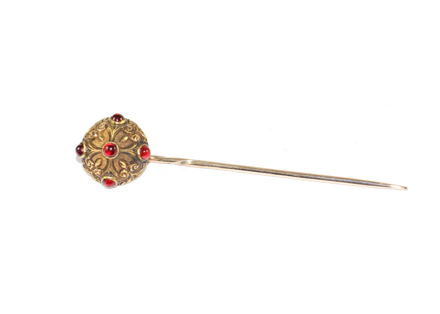 Victorian Garnet Stickpin UK