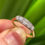 Thumbnail: antique diamond engagement ring
