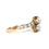 Thumbnail: Edwardian diamond toi et moi ring