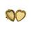 Thumbnail: Antique Gold Heart Locket