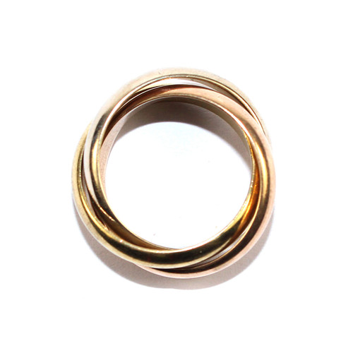 Cartier Trinity Ring Heavy 18ct gold size 50 Thomas Glover