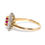 Thumbnail: Edwardian Ruby and Diamond Cluster Ring