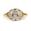Thumbnail: Antique Bombé Diamond Ring