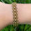 Thumbnail: Antique Gold Bracelet