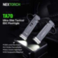 NEXTORCH TA70 Lanterna EDC tática ultrafina