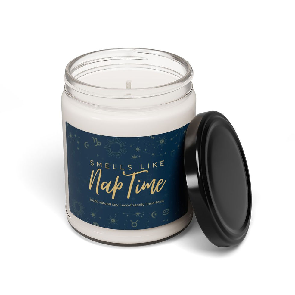Thumbnail: Smells like Nap Time Soy Candle, 9oz