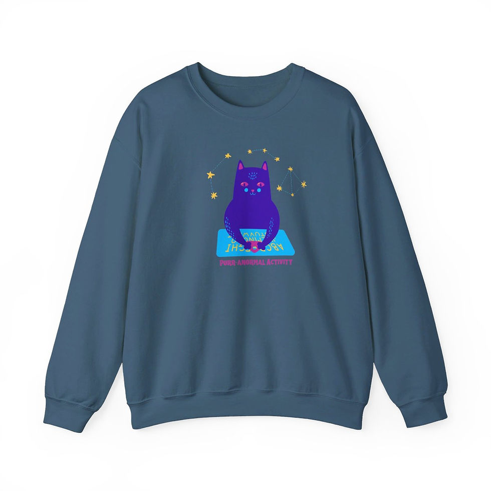 Thumbnail: Halloween Cat Ouija Board Limited Edition Sweatshirt