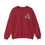 Thumbnail: Candy Cheetah Print Hearts Valentine's Day Crew Sweatshirt