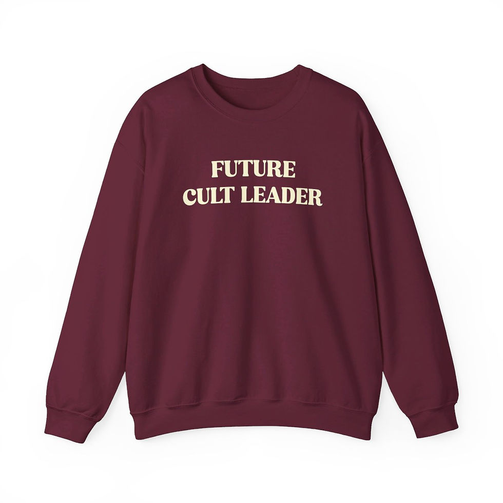 Thumbnail: Handcrafted Unique Limited Edition Future Cult Leader Sweatshirt