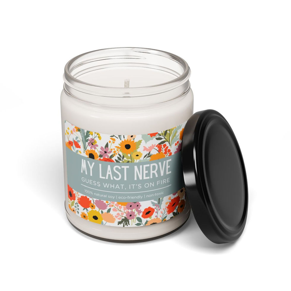 Thumbnail: My Last Nerve Scented Soy Candle, 9oz 