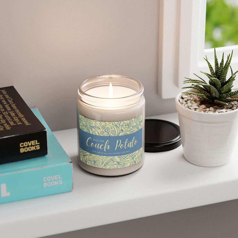 Thumbnail: Eau De Couch Potato Soy Candle, 9oz 