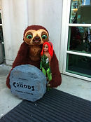 Croods character at ComicCon