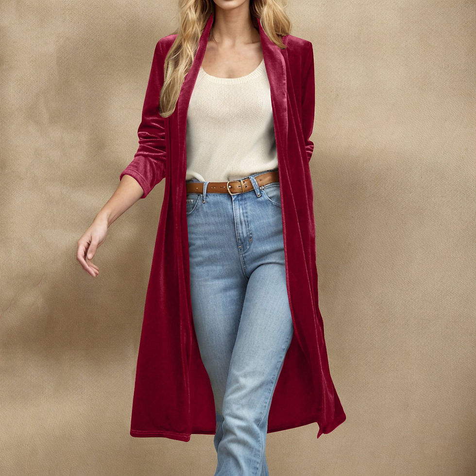 Thumbnail: Women's Velvet Jacket