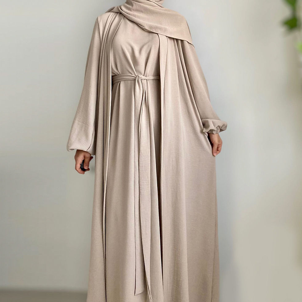 Thumbnail: Womens Belted Robe Dress with Shawl