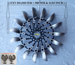 ( WITH 15 SPOON ) ( EXT DIAMETER = 580 MM & 22.83 INCH )