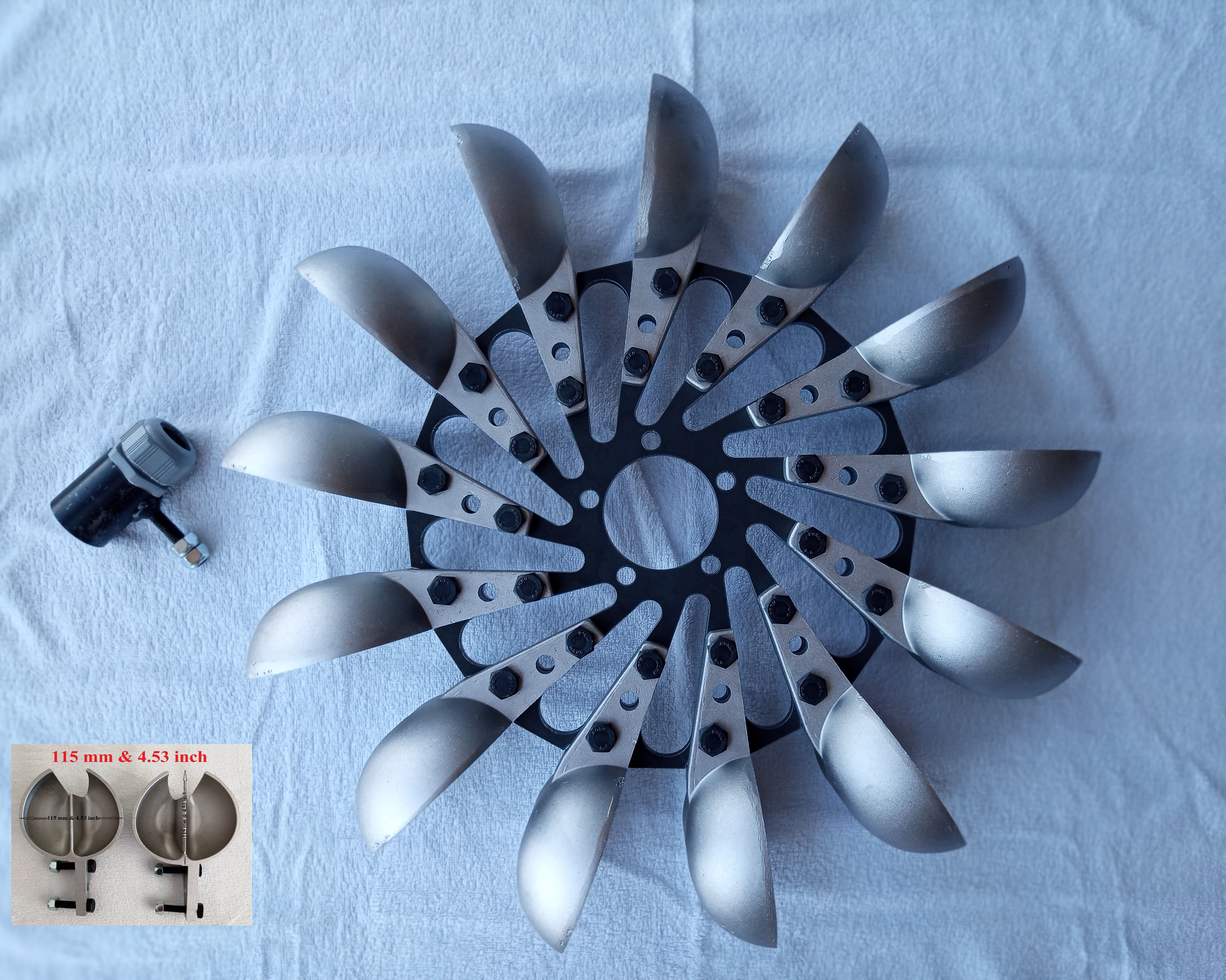13 Spoon Nozzle Unassembled 530 mm 20.86 inch