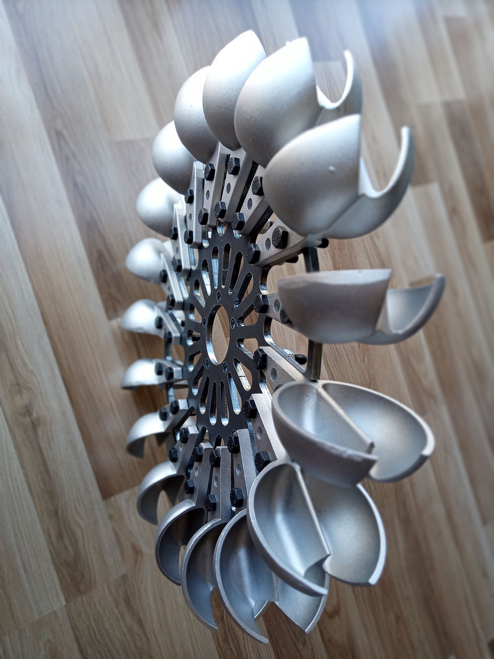 Thumbnail: 17 Spoon Nozzle Unassembled 630 mm 24.81 inch