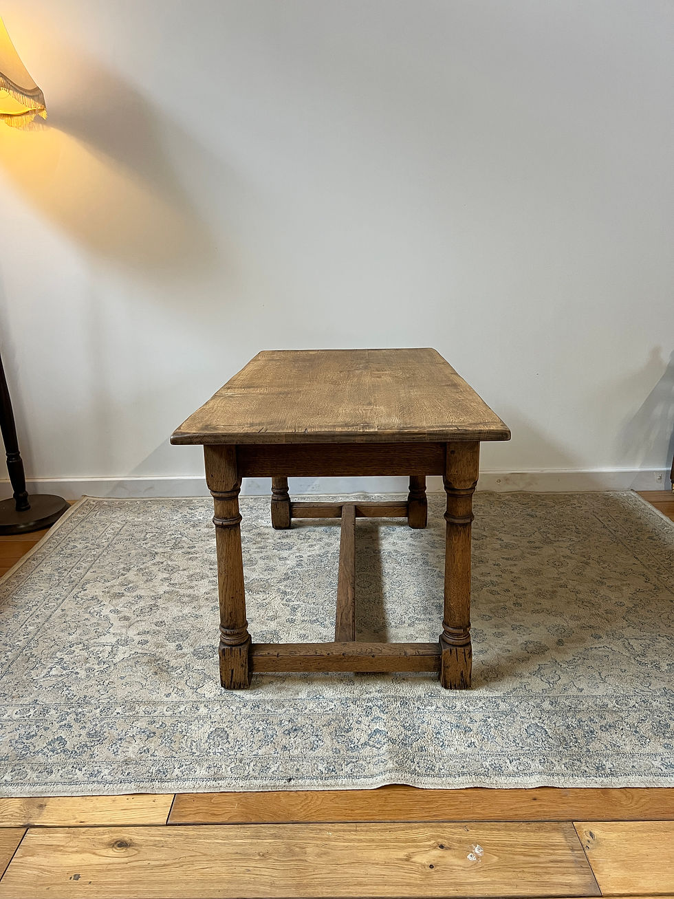 Thumbnail: Titchmarsh & Goodwin Style Solid Oak Coffee Table