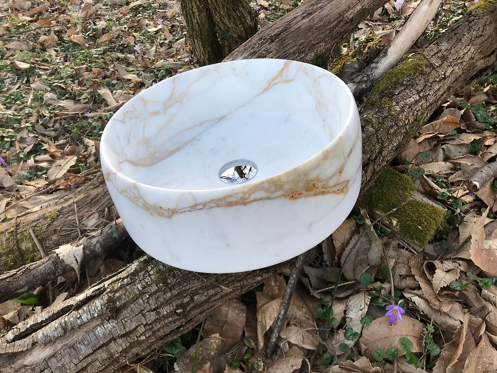 Thumbnail: ROUND SINK IN CALACATTA ORO VAGLI