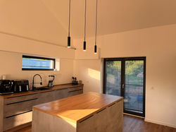 fully-equipped kitchen with island