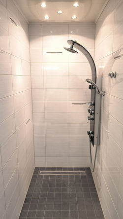 full bathroom with walk-in shower