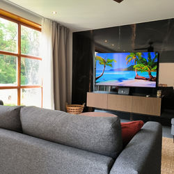 75'' Smart TV in the living-room