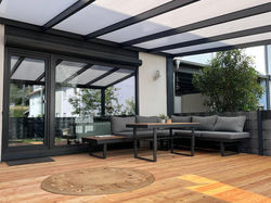 Patio with sitting area